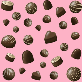 Chocolate pattern