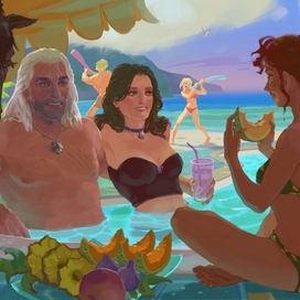 Witcher's vacay