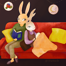 Rabbit couple