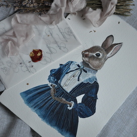 Зайчиха в платье