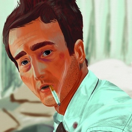 Fight club portrait