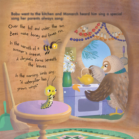 Full page illustration for the children's book