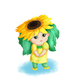 baby sunflower