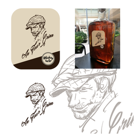 llustration for homemade whiskey...