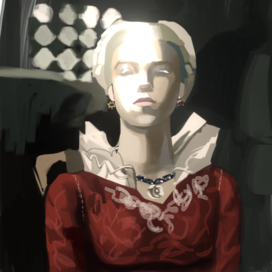 Portrait of The Rhaenyra Targaryen