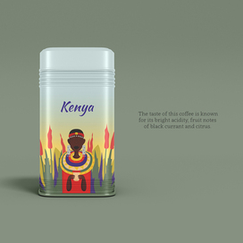 Coffe packaging design.