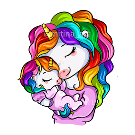 Unicorn mom