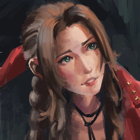 Fan art Aeris from ff7