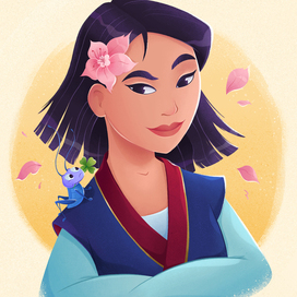 Mulan #sixfanarts