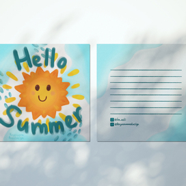 Summer postcard 