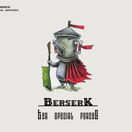 "Berserker" (warrior of cups) #1