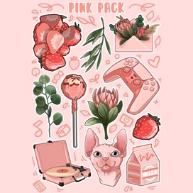 Stickers PinkPack