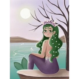 A mermaid for MerMay 2023 challenge