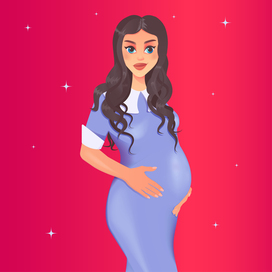 Pregnant girl