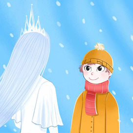 The boy and the Snow Queen