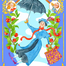 Mary Poppins - Book Cover Design