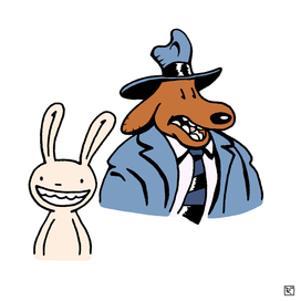 Sam & Max. Fan Art.