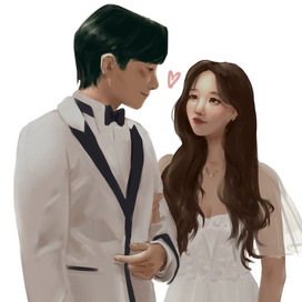 Wedding illustration