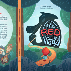 Cover for the book "Little Red Riding Hood"