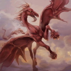 Drahorse Dragon + Horse