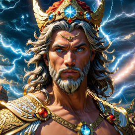 AI. Zeus. Supreme god, lord of the sky, thunder and lightning.