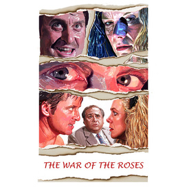"The war of the Roses" movie poster