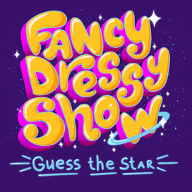 Lettering "Fancy Dressy Show"