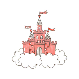 Magic Castle Illustration | Fairytale Book