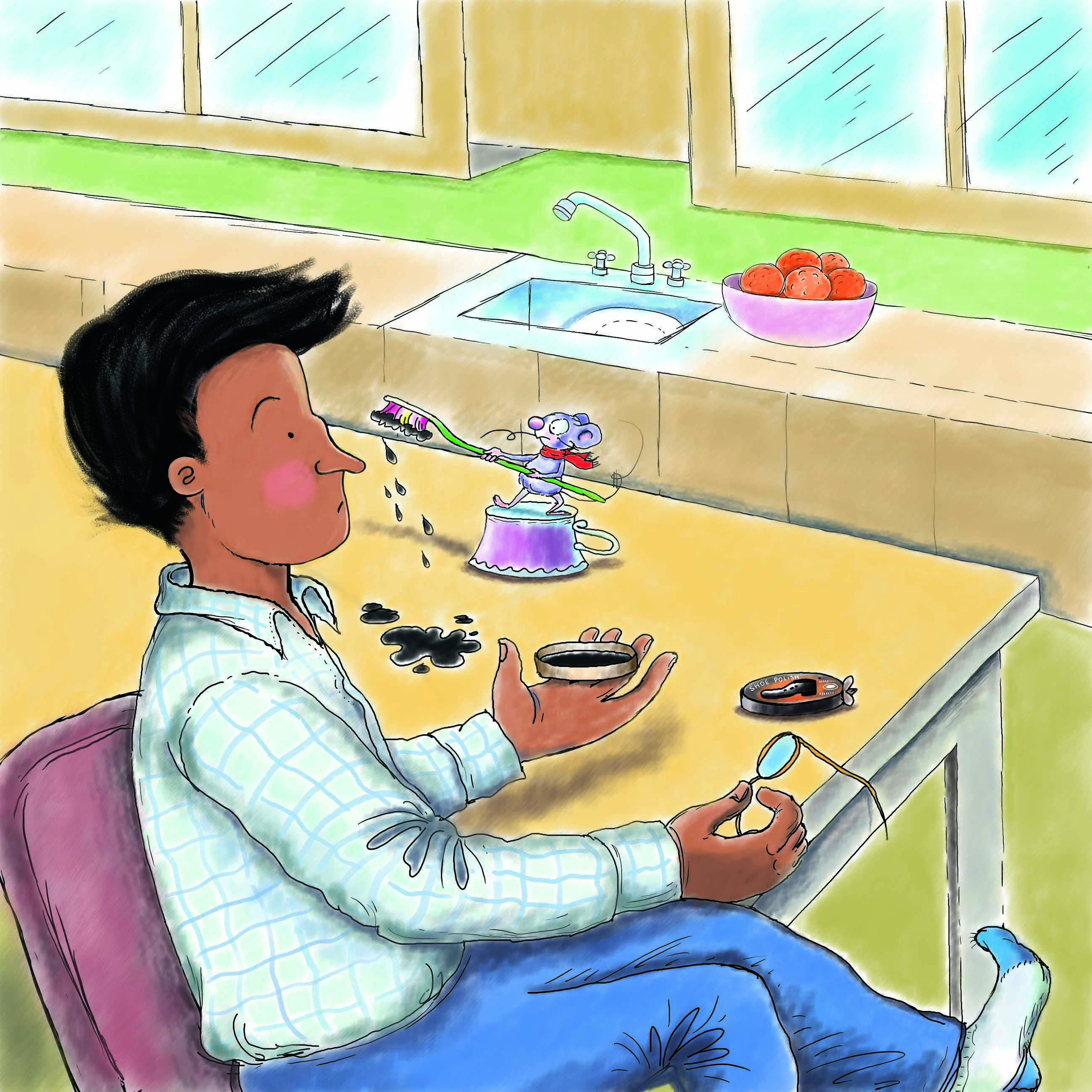 Man and Mouse