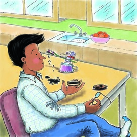 Man and Mouse