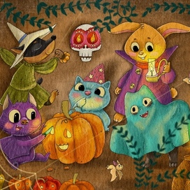 Halloween illustration