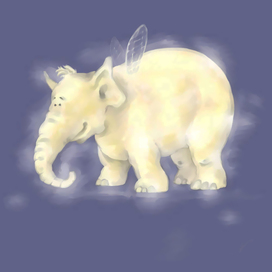 Moon elephant