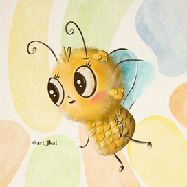 ✨ Corn Bee from the collection "Unusual Characters"