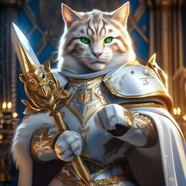 Cat paladin