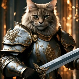 Cat paladin