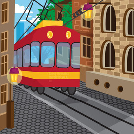 City tram