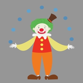 Funny clown