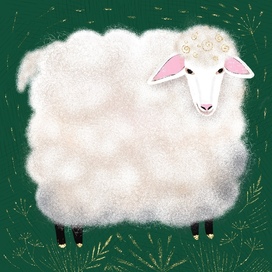 Square lamb