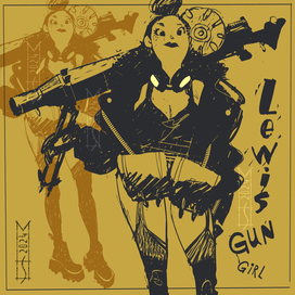 Lewis Gun Girl