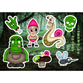 Swampy stickerpack