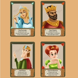 Board game characters