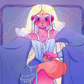 девушка с кувшином