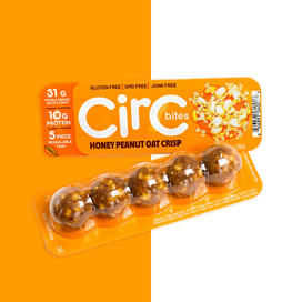 CirC Bites: Honey peanut & oats