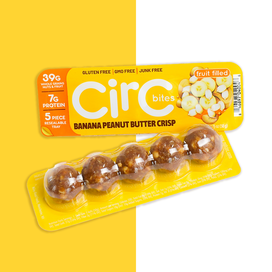 CirC Bites: Banana, peanut & peanut butter