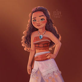 "Moana" Fan art