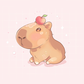 cute capybara