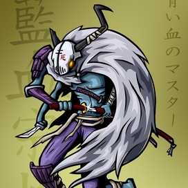 Three-handed Master of Blue Blood