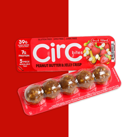 CirC Bites: Peanut, strawberry & peanut butter