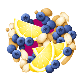 CirC Bites: Peanut, lemon & blueberries