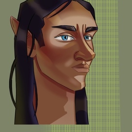 portrait of an Elven youth